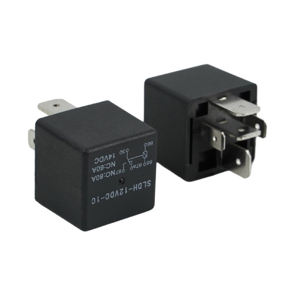2 Pcs NO 80A NC 60A 14VDC High Power Relay SLDH-12VDC-1C replace Songle
